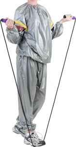 Tuta Sauna Snellente per Sudare E Modellare Sauna Suite S/M O L/XL Tuta Sudorina - Foto 1 di 12