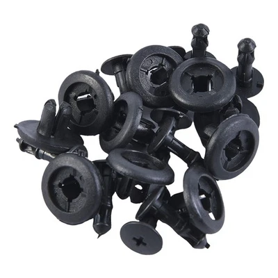 100 piezas remaches de tornillo para maletero guardabarros de parachoques de coche para clips de sujeción de plástico automático Foto 1 de 4