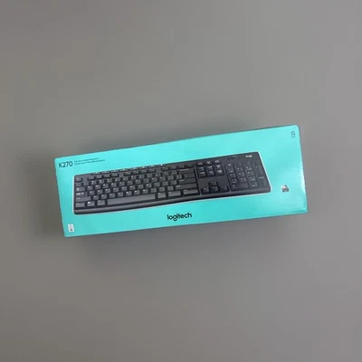 Logitech K270 Wireless Keyboard PC/MAC Includes Unifying Receiver 920-003051 /H4 - Image 1 of 2