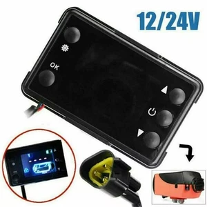 Interruttore Regolatore LCD Telecomando per Impianti Diesel Riscaldatore Parcheg - Picture 1 of 12