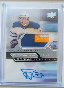 2021-22 UD PREMIER JJ PETERKA ROOKIE PATCH AUTO...171/249!!! - Picture 1 of 2