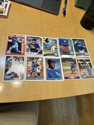 Kansas City Royals Baseball Card Collection (10 Cards) - Image 1 of 4