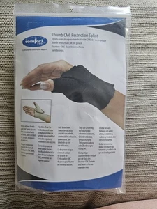 NEW Right Hand Size Medium Black Comfort Cool Thumb CMC Restriction Splint - Picture 1 of 9