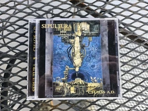 Sepultura Chaos AD CD  Roadrunner Records - Imagen 1 de 3