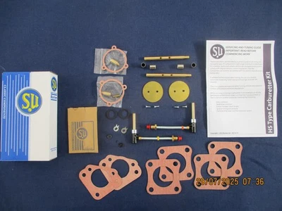 VOLVO P1800 144  HS6 TWIN SU CARB REBUILD KIT CARBURETTORS - Image 1 of 4