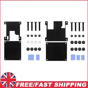 Pour Orange Pi Zero/Orange Pi Zero 2 Boîtier de Refroidissement Passif en Aluminium Noir - Photo 1/15