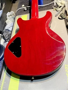 Gibson Les Paul Standard Dc Plus Trans Red - Picture 1 of 11