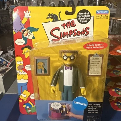 Playmates Los Simpson Mundo de Springfield Waylon Smithers Nuevo Precintado Foto 1 de 2