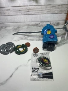 Earth Wolf 105WD Beyblade Hasbro Metal Fusion mit Zubehör - Bild 1 von 4