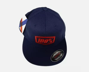 100% ESSENTIAL FLEX CAP S/M NAVY BLUE 2501-2627 - Picture 1 of 4