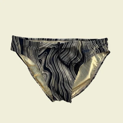 Speedo мужчин черное золото капая плавать короткие бикини купальный костюм размер 34 36 38 - Изображение 1 из 4