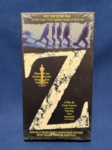 1997 Costa-Gavras Z VHS French Movie RARE!! - Picture 1 of 3