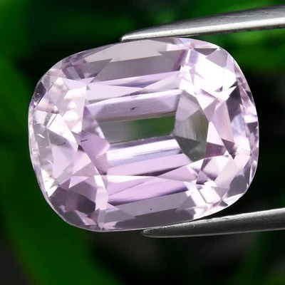 💎 9.00ct 13.3x11mm VS Cojín Natural Puro Dije Rosa Kuncita - Gema Afganistán Foto 1 de 4