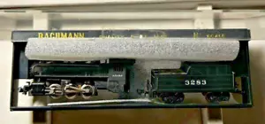 BACHMANN N SCALE USRA 0-6-0 SWITCHER #4802 SANTA FE WITH TENDER #3283 NIB - Picture 1 of 11