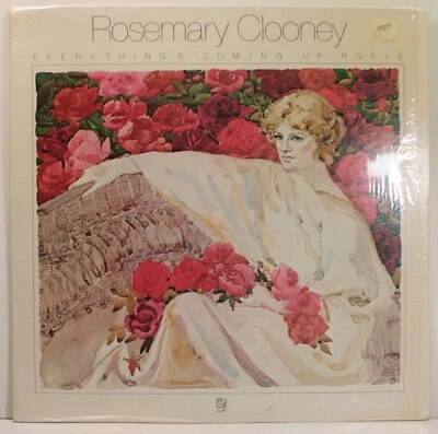 Rosemary Clooney Everything's Coming Up Roses LP 1977 Concord Jazz CJ-47 Shrink - Image 1 of 4