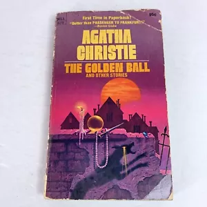 Vintage 1972 Agatha Christie Taschenbuch - Die goldene Kugel und andere Geschichten - Bild 1 von 8