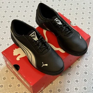 Puma Super Cell Fusion Eisschnür-Golfschuhe UK 4,5 EU 37,5 schwarz silber - Bild 1 von 24