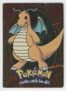Dragonite HOLO LÁMINA #149 E12 de 12 Tarjeta de Evolución TOPPS Pokémon la Primera Película - Imagen 1 de 10