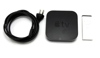 Apple A1378 TV 2nd Generation Streaming Media Player - Black with Remote - Image 1 of 4