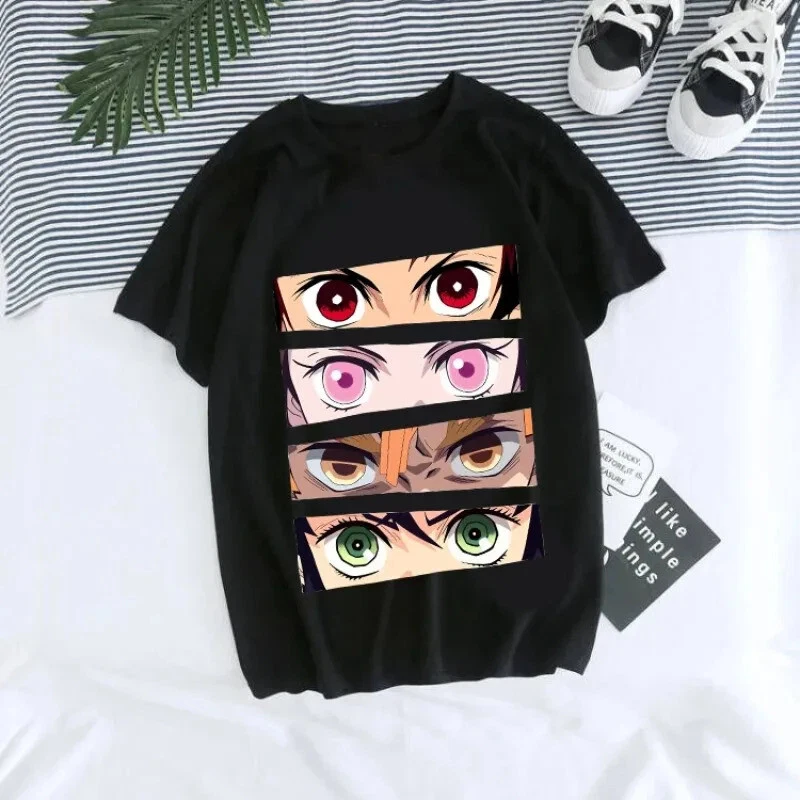 Demon Slayer T-Shirt l Tanjiro, Nezuko, Zenitsu & Inosuke – Anime Cosplay Shirt