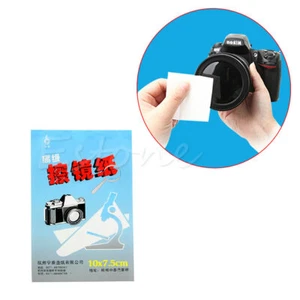 Camera Lens Cleaning Paper 50 Sheets Glass Cleaner Cloth Women Men - Bild 1 von 3