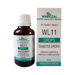 Wheezal WL11 Diabete Drop 30ml Homeopathic Remedies + FREE SHIPPING - Picture 1 of 1