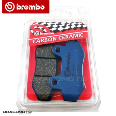 TRIUMPH 900 THRUXTON 2012 2013 pastiglie freno posteriori CC BREMBO Carbon ce... Foto 1 de 4