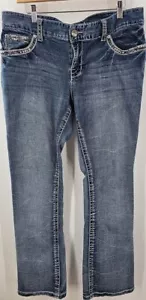 Ariya Jeans Size 15/16 neat pocket designs - Picture 1 of 9