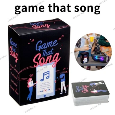 Game That Song-Fun Music Card Game for Adults and Teens-Compete to Play The Song - Image 1 of 4