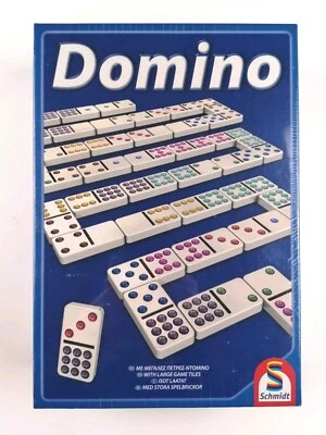 Schmidt Domino / Dominoes Board Game with Large Tiles Ages 6+ - Image 1 of 3
