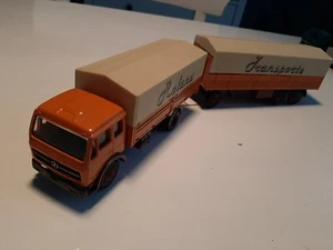 NZG - Mercedes Benz 1632S 1932S - No. 146 - Scale 1:50 - Roland Transporte - Afbeelding 1 van 15