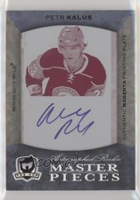 2007-08 The Cup Printing Plate Magenta 1/1 Petr Kalus #M-133 Rookie Auto RC 0u8p