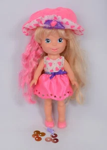 Vintage 1994 Tyco Surprise Hat Susie Pink Hair Stripe WITH HAT & Accessories - Picture 1 of 9