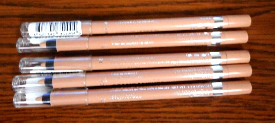 LOT OF 5 RIMMEL SCANDALEYES 24HR GEL PENCIL 005 NUDE 0.04oz EACH - Image 1 of 1