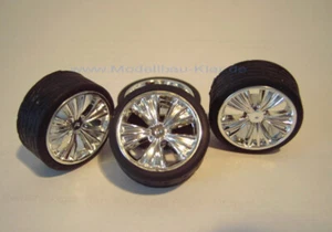 Hoppin Hydros Wheelset "Slim 20s Venetian" 528 Chrome (26mm) - Picture 1 of 2