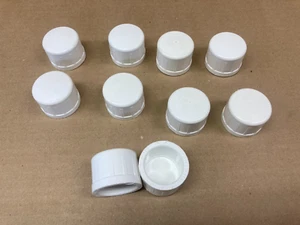 Lot Of 10 - 1" Slip Cap - 447-010 - Schedule 40 PVC ~ Shop Cleanout - Picture 1 of 2