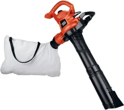 BLACK+DECKER 3 em 1 soprador de folhas, aspirador de folhas e mulcher, 230 MPH, 12 ampères, BV3600 - Imagem 1 de 4