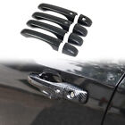 Carbon Fiber Door Handles Decor Shell Cover Trim For Chrysler 300 11+ Accessorie
