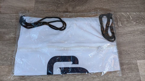 San Diego Padres White and Blue Drawstring Bag New Member Benefits Cover