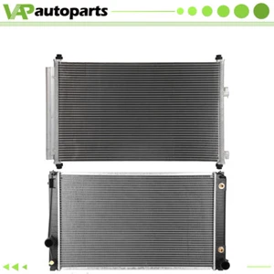 For 2006 2007-2012 Toyota RAV4 Aluminium Radiator & Condenser Cooling Assembly - Picture 1 of 17