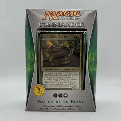 Mazo Commander 2013 Nature of the Beast (MTG) nuevo Magic The Gathering Foto 1 de 2