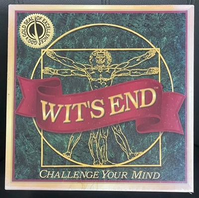 Wit’s End Board Game Card Challenge Your Mind Complete Excellent clean Condition - Image 1 of 4