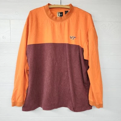 Vintage Chili Wear Virginia Tech Hokies Long Sleeve TShirt Size 2XL - Image 1 of 4