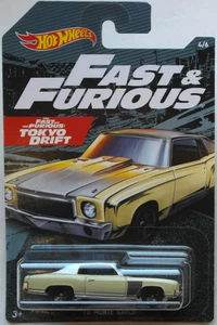 Hot Wheels 1970 Chevy Chevrolet Monte Carlo beige Fast & Furious Neu/OVP HW ´70 - Picture 1 of 5