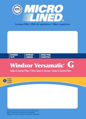 DVC Windsor Versamatic and Sebo G Series Upright Vacuum Filter 195240 - Image 1 of 2