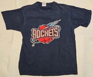 Vintage Houston Rockets 1995 NBA T Shirt Large old vintage logo - Picture 1 of 5