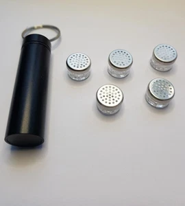 Glass Capsules & Caddy For Venty Medic Crafty+ Mighty+ Volcano Plenty Storz Bick - Picture 1 of 9