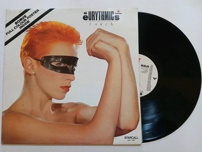 Eurythmics Touch Original Gatefold Vinyl Record With Poster. Excellent Condition - Image 1 of 4