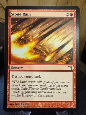 MTG Magic the Gathering Champions of Kamigawa Stone Rain - Image 1 of 2