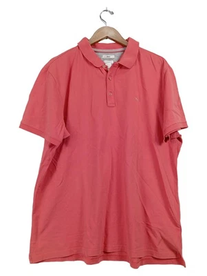 BRAX Polo Homme Rouge Uni Manches Courtes Coton Casual (EU 56) - Photo 1/4